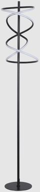 Classy Living Helix Radiance Matte Black Floor Lamp-0