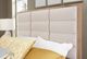 LM Co Home By Vaughan-Bassett Crafted Oak by Ben & Erin Napier Bleached White/Oatmeal King Upholstered Panel Bed-2