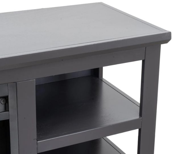 Legends Home Studio Black 65" Fireplace TV Stand-3