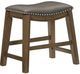 Homelegance® Ordway Brown/Gray 18" Stool-0