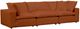 TOV Furniture Cali 3-Piece Rust Modular Sectional Sofa-0