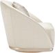 Michael Amini® La Rachelle Gold Rush/Medium Champagne Swivel Chair-3