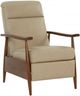 BarcaLounger® Hampton Shoreham Cream Leather Manual Recliner-0
