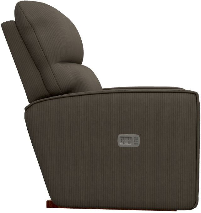 La-Z-Boy® Maddox Chocolate Power Rocking Recliner with Headrest and Lumbar-2