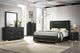 Furniture of America® Latimer 4-Piece Black Queen Bedroom Set-3