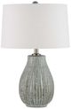 Currey & Company Fidella Brushed Nickel/Reactive Black Table Lamp-0