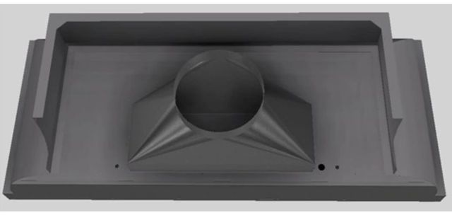 Vent-A-Hood® Designer Series 60" Gunsmoke Wall Mounted Range Hood-3