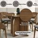 ACME Furniture Delmon Dark Walnut Round Dining Table-5