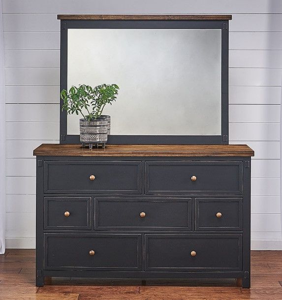 A-America® Stormy Ridge Chickory Black Dresser-1