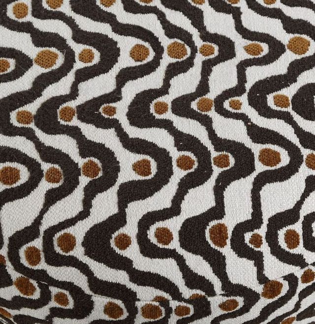 Uttermost® Cas Espresso Plush Ottoman-3