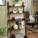Furniture of America® Lugo Antique Oak Ladder Shelf-1