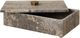 Uttermost® Griseus Gray Travertine Stone Box-4