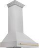 ZLINE Autograph Edition 36" Satin Stainless Steel Wall Mounted Range Hood-0