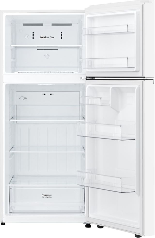 LG 28 in. 17.5 Cu. Ft. White Top Freezer Refrigerator-1