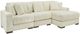 Signature Design by Ashley® Lindyn 3-Piece Ivory Right-Arm Facing Sectional and Chaise-0