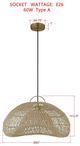 Forty West Jagger Bronze Pendant-1