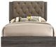 ACME Furniture Avantika Rustic Gray Oak Eastern King Panel Bed-1