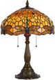 Cal® Lighting & Accessories Tiffany Antique Bronze Table Lamp-0
