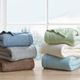 Olliix by True North by Sleep Philosophy Grey King Soloft Plush Sheet Set-1