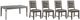 Elements International 5-Piece Copper Standard Height Dining Set-0