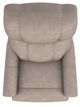 La-Z-Boy® Pinnacle Stone Leather Power Rocking Recliner with Headrest-4