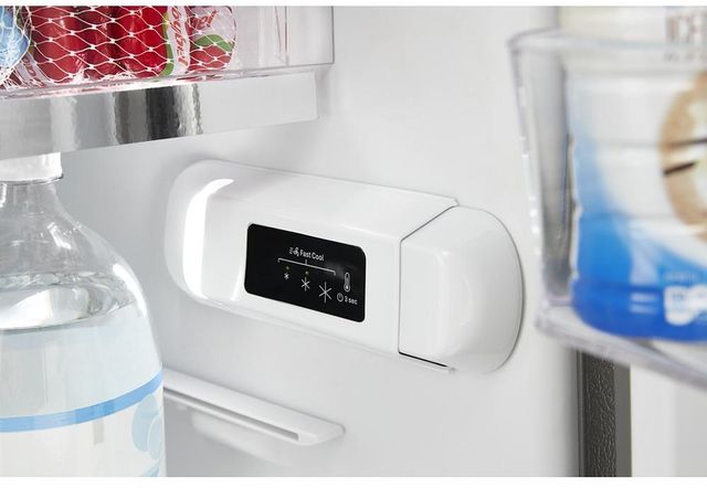 Whirlpool® 24" 12.9 Cu. Ft. Fingerprint Resistant Stainless Steel Counter Depth Top Freezer Refrigerator-6
