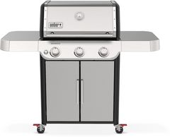 Weber® Genesis S-315 3-Burner Stainless Steel Freestanding Liquid Propane Gas Grill