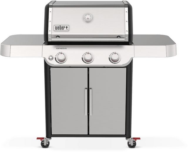 Weber® Genesis S-315 3-Burner Stainless Steel Freestanding Liquid Propane Gas Grill