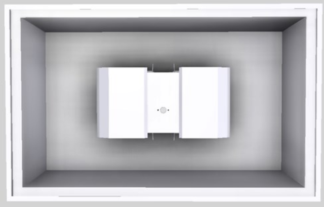 Vent-A-Hood® Designer Series 48" White Island Range Hood-2