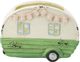 A & B Home Green/Soft White Camper Planter-2