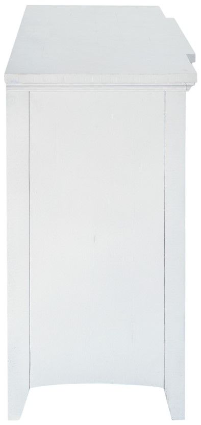 Magnussen Home® Heron Cove Chalk White 90" Console-3