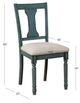 Powell® Willow 6-Piece Beige/Dark Gray/Teal Dining Table Set-4
