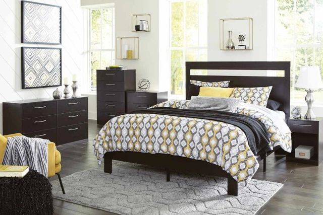 Signature Design by Ashley® Finch Black Queen Headboard-2