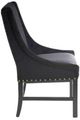 Nest Home Collections Josh Matte Black Arm Chair-3