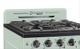 Unique® Appliances Classic Retro 24" Summer Mint Green Freestanding Natural Gas Range-4