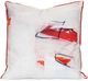 StyleCraft Austin Allen James Orange/Red/White Throw Pillow-0