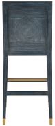 Currey & Company Santos Vintage Navy Bar Stool-4