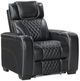 Homelegance® Apex Black Power Recliner with Headrest-0