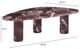 TOV Furniture Libby Red Levanto 48" Indoor/Outdoor Coffee Table-2