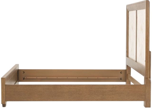 Michael Amini® Portrait Sienna Brown Eastern King Panel Bed with LED Lights-3