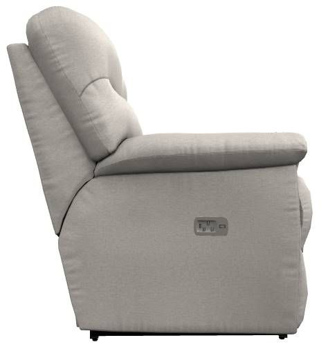 La-Z-Boy® James Oyster Power Reclining Loveseat with Console, Headrest, and Lumbar-2