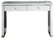 ACME Furniture Noralie Glass Console Top Table with Mirrored Base-0