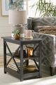 Hammary® Chairsides Dark Brown Chairside Table-1