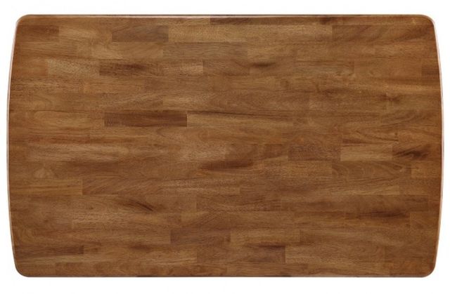 Winners Only® Portland Brown 60" Leg Dining Table-2