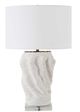 Uttermost® Stratified White Table Lamp-3