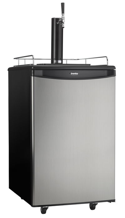Danby® 5.4  Cu. Ft. Spotless Steel Beer Cooler/Kegerator-1