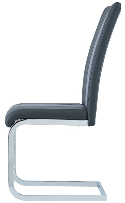 Global Furniture USA D915 3-Piece Gray Dining Chair Set-3