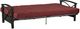 dhp furniture® Carson Ruby Red 6" Full Futon Mattress-3