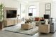 aspenhome® Maddox Biscotti 80" TV Console with Backer-2