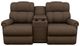 La-Z-Boy® Pinnacle Espresso Power Wall Reclining Loveseat with Console and Headrest-1